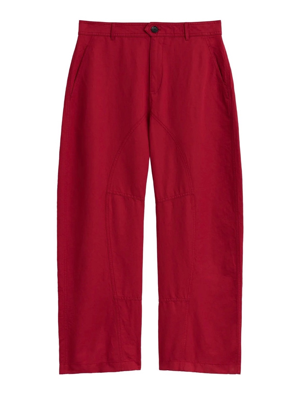 Zara Red wide leg pants xs srpls new